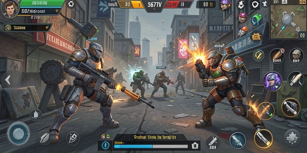 Tampilan gameplay 567TV yang menegangkan dan penuh taktik.