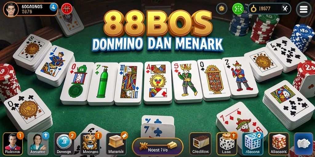 Tampilan gameplay seru di 88BOS dengan pemain bersaing.