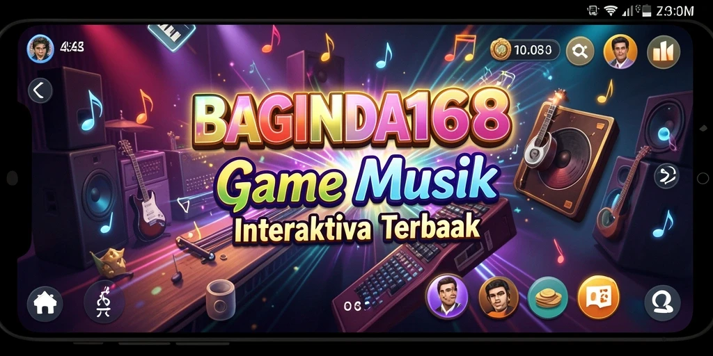 Screenshot gameplay BAGINDA168 yang penuh warna dan animasi menarik.
