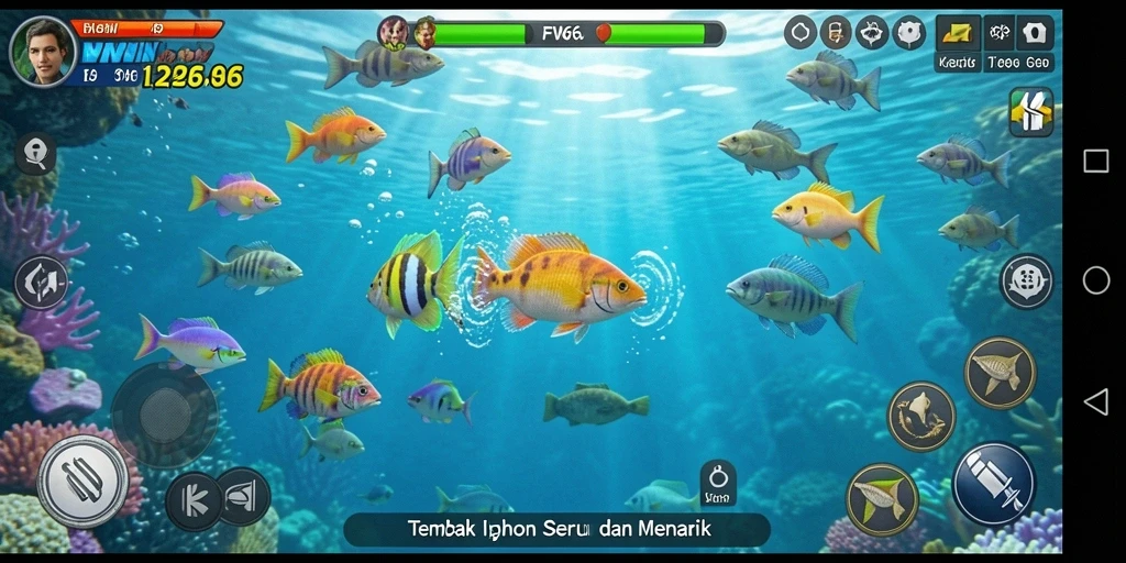 Tangkapan ikan yang memukau di FW66 dengan gameplay seru.