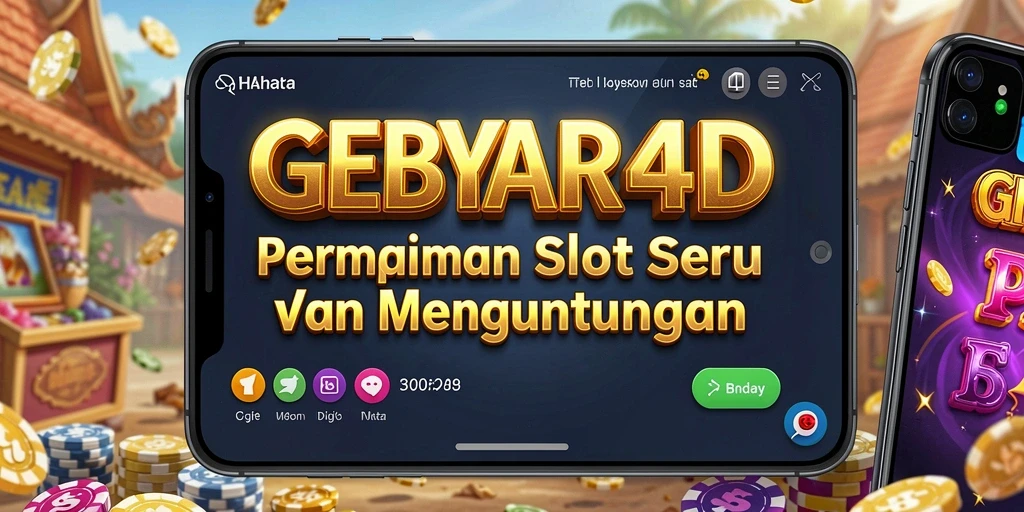 Screenshot GEBYAR4D menampilkan gameplay slot yang menarik.