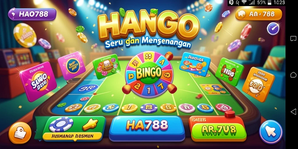 Tampilan gameplay menarik di HAO788 dengan suasana Bingo yang meriah.