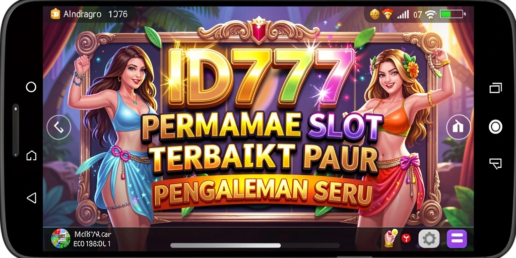 Tangkapan layar permainan Slot ID777 dengan grafik yang memukau.