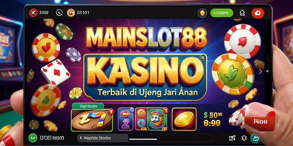 Screenshot utama MAINSLOT88 menampilkan gameplay slot yang menarik.