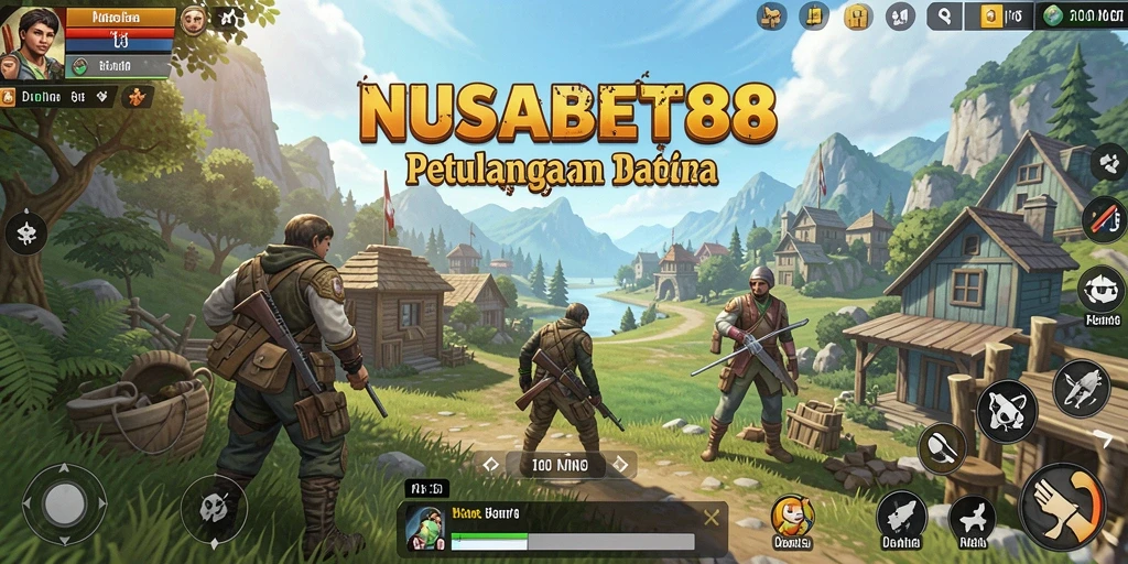 Tampilan gameplay Open World yang menakjubkan di NUSABET88.