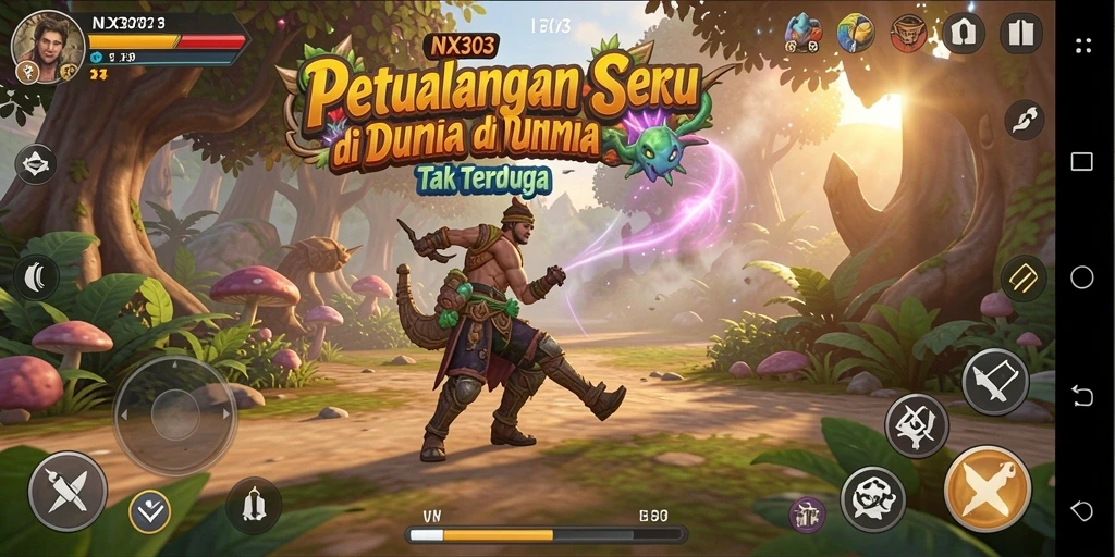 Gameplay seru di NX303 dengan berbagai tantangan petualangan.