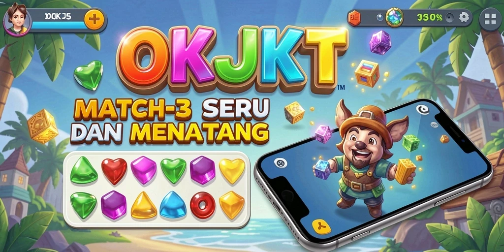 Tampilan Screenshot Utama Gameplay Menarik dari OKJKT