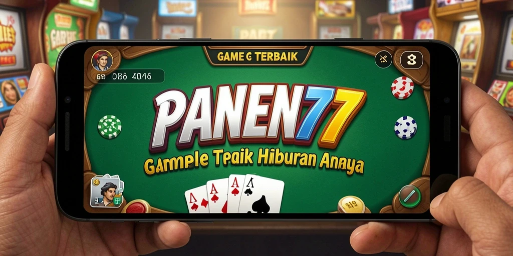 Tampilan gameplay seru di PANEN77 dengan pemain yang berkompetisi.