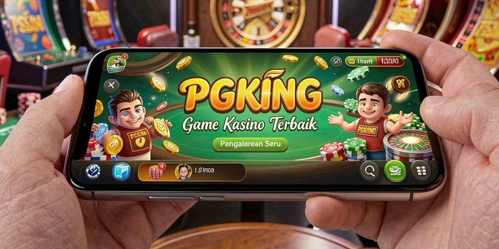 Tampilan gameplay PGKING yang menakjubkan dan interaktif.