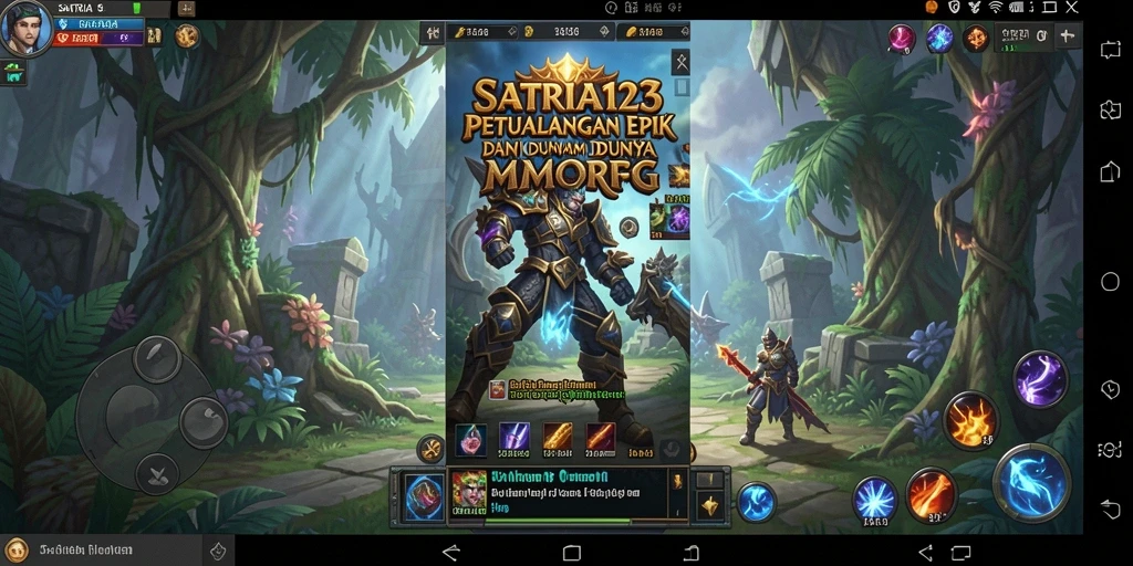 Menggambarkan aksi seru dalam SATRIA123 dengan grafis menakjubkan.