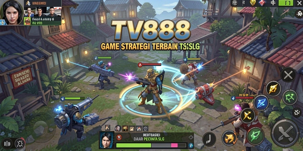 Screenshot gameplay TV888 menampilkan aksi strategis yang mendebarkan.