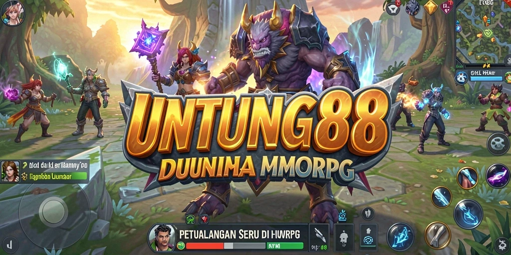 Gameplay seru dan interaksi dalam dunia MMORPG UNTUNG88.