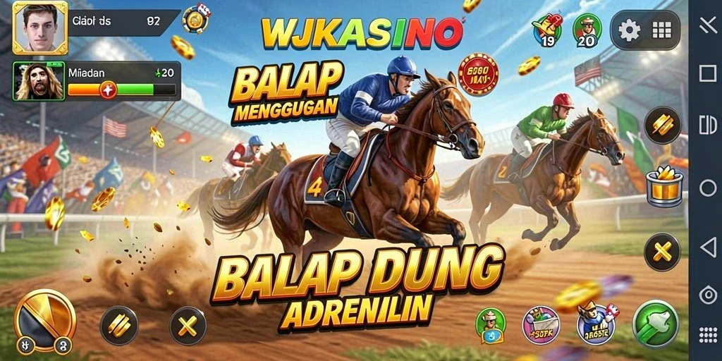 Tampilan luar biasa dari balapan di WJKASINO dengan suara mesin yang mendebarkan.