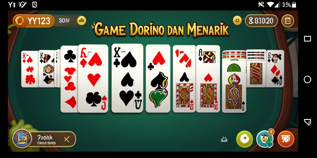 Gameplay seru dalam permainan Domino YY123 yang menarik.